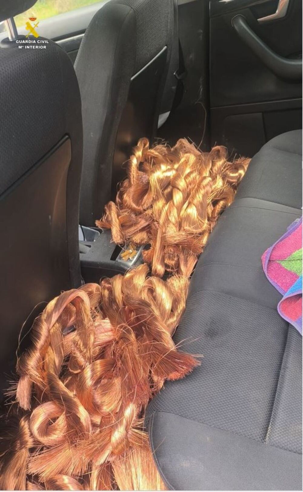 Detenidos por robar 200 kilos de cable de cobre en Villanueva