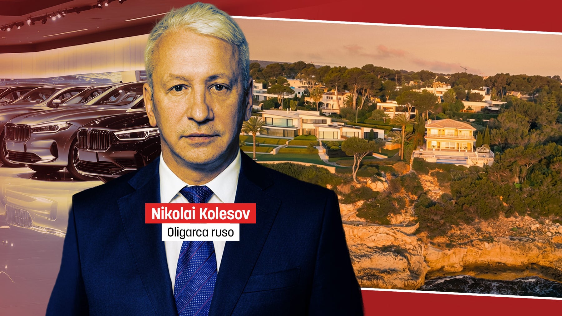 Dos detenidos y coches de lujo incautados en las mansiones de Mallorca del oligarca ruso vinculado a Putin
