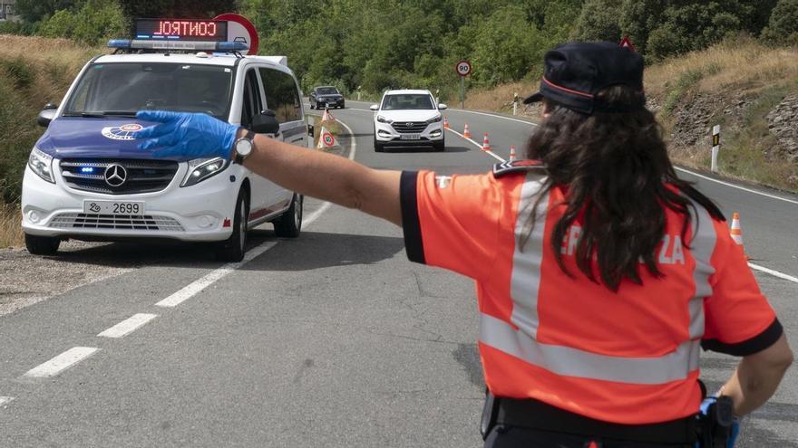 Dos detenidos por orden judicial tras saltarse un control de alcoholemia en Vitoria