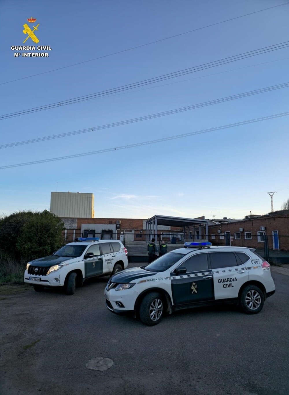 3 detenidos por un robo en una quesería en Herrera de Pisuerga