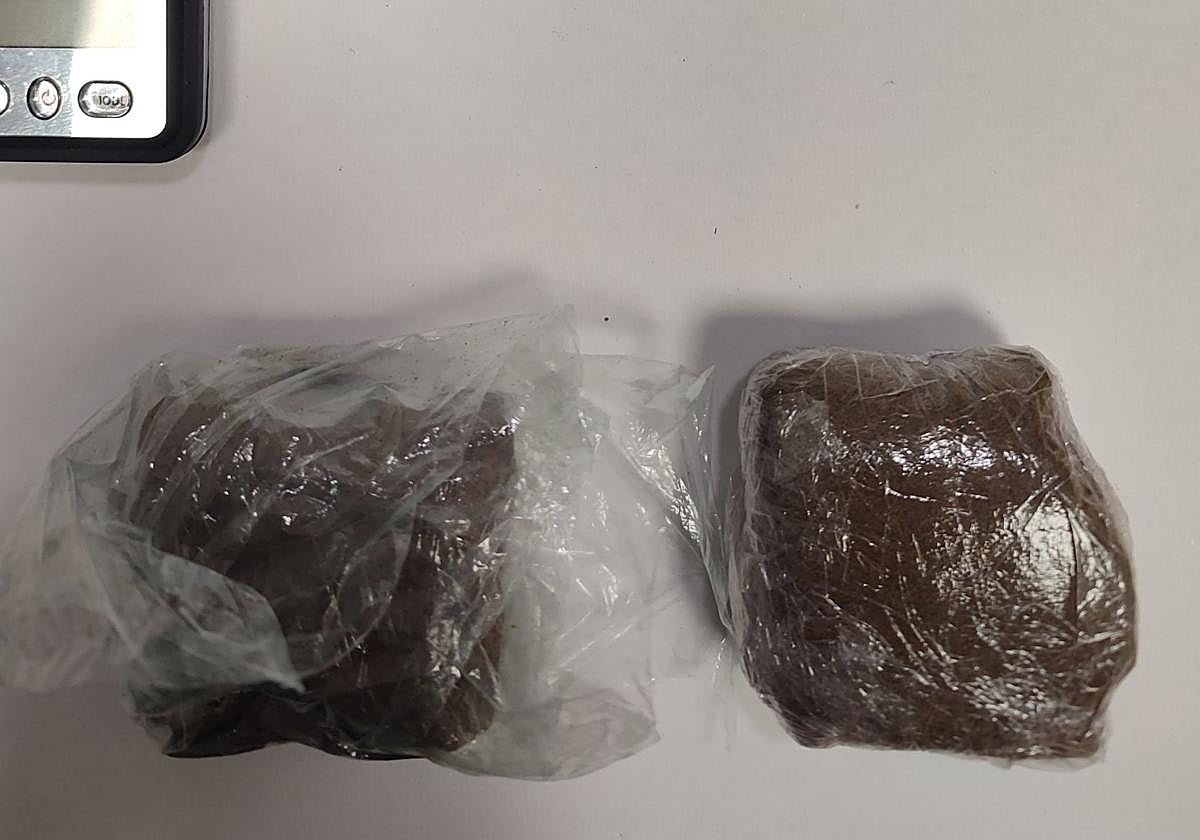 Detenido en Aranda tras ser sorprendido en plena calle con 80 gramos de hachís