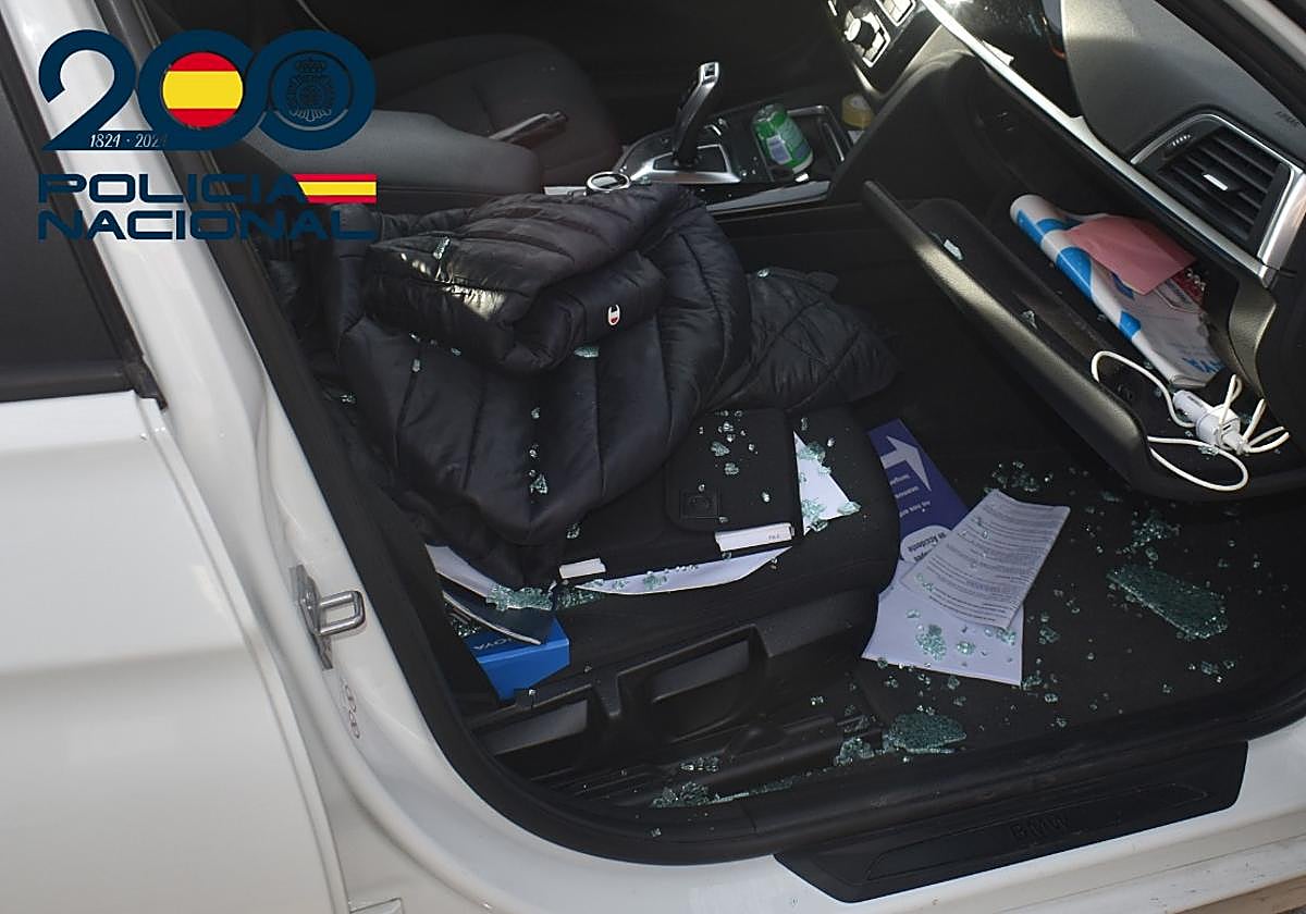 Detenido en Burgos presunto autor de catorce robos en vehículos y estafa con tarjeta de crédito