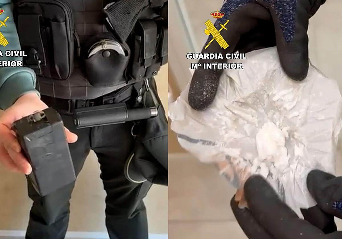 Persecución de película por un pueblo de Burgos: detenido un conductor sin carné, con speed y un táser casero