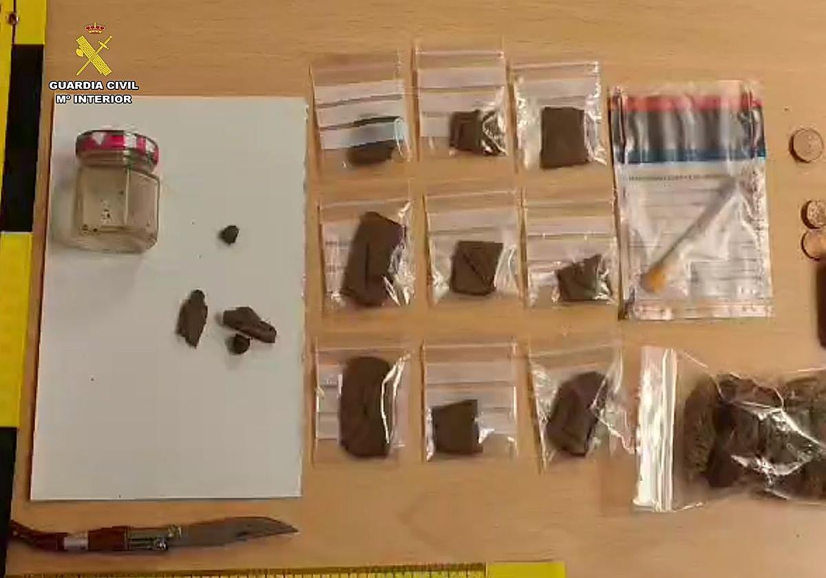 Detenido un joven de 21 años que vendía droga desde su casa de Rincón de Soto
