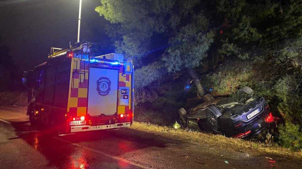 Accidentes en la H-31 y A-494 dejan varios heridos en Huelva