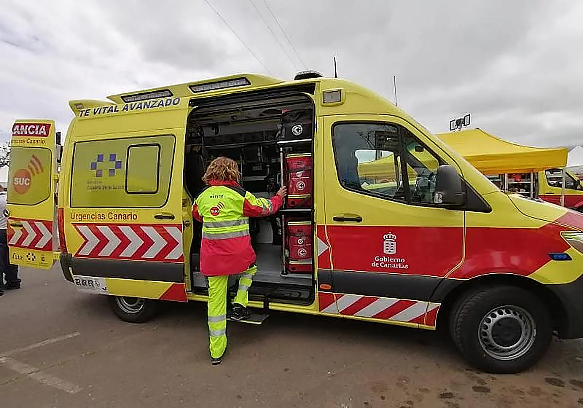 Un hombre es trasladado en estado grave tras sufrir un accidente en patinete en Las Palmas de Gran Canaria