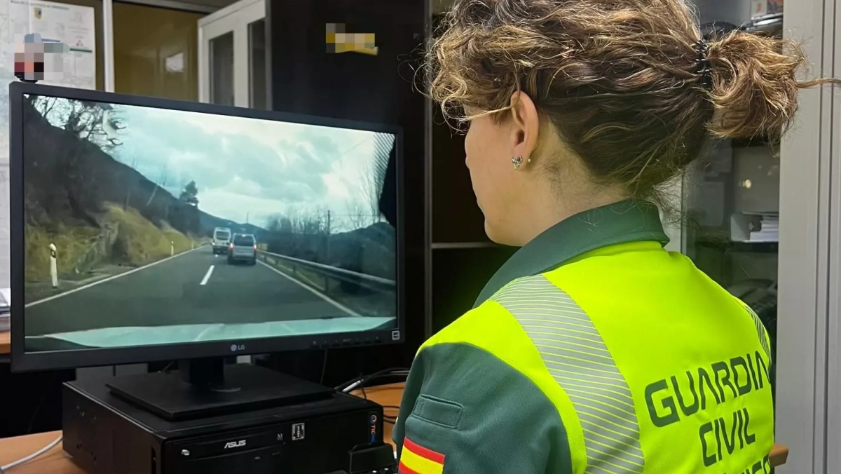 Investigado un conductor de Lleida por adelantamiento temerario en la N-230 en Montanuy