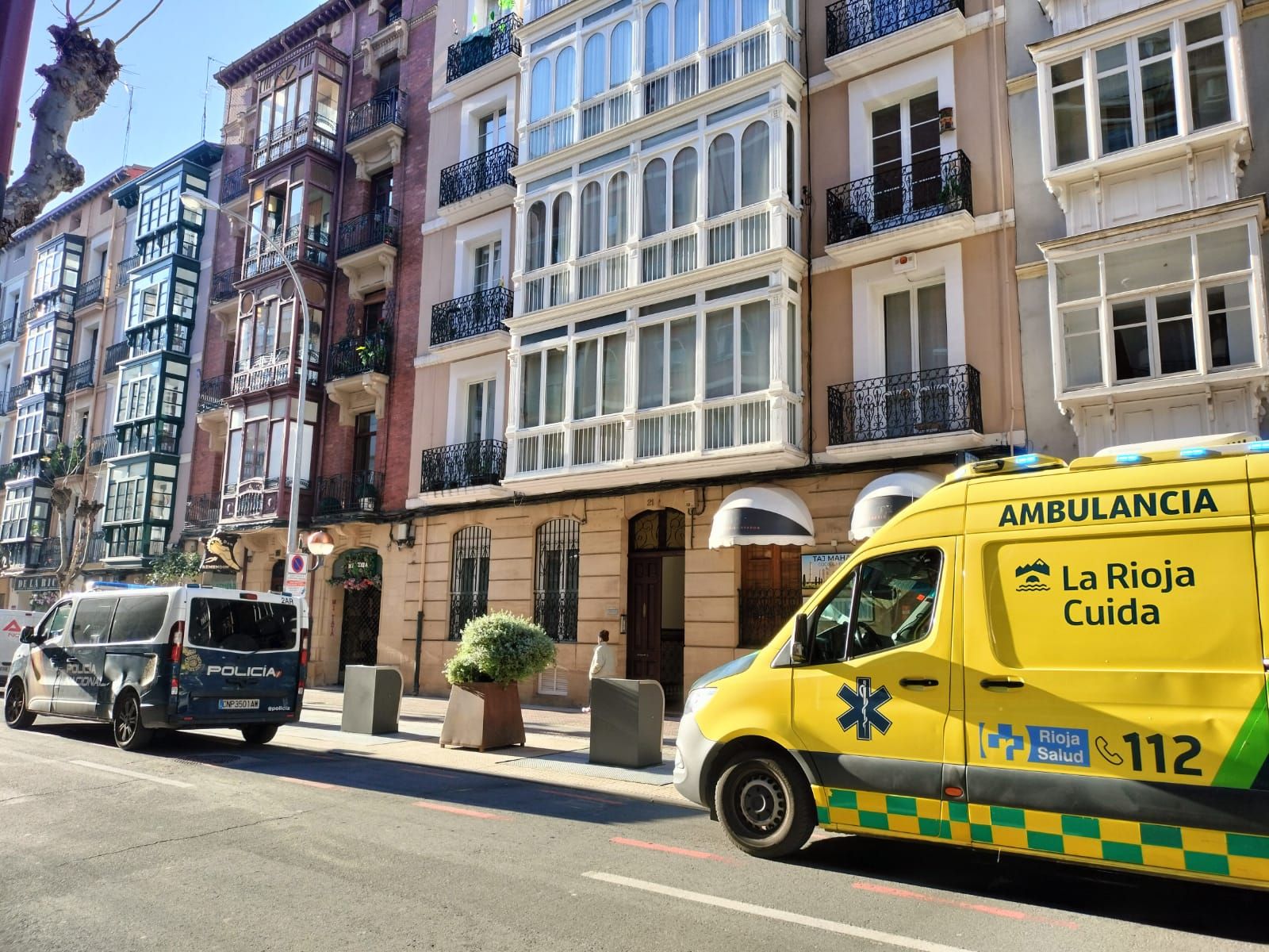La Policía Nacional investiga la muerte de una mujer en Logroño