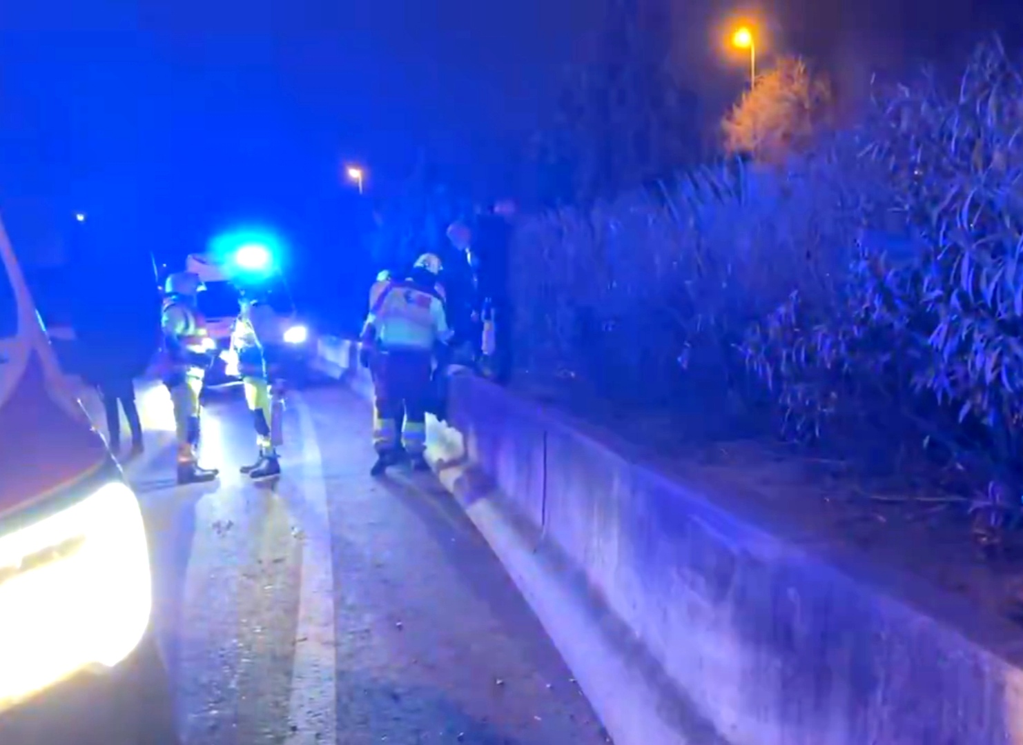 Joven de 23 años resulta gravemente herido tras accidente con moto en Leganés