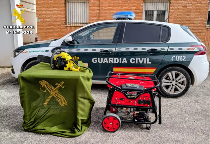 La Guardia Civil detiene al presunto autor de un hurto de herramientas ...