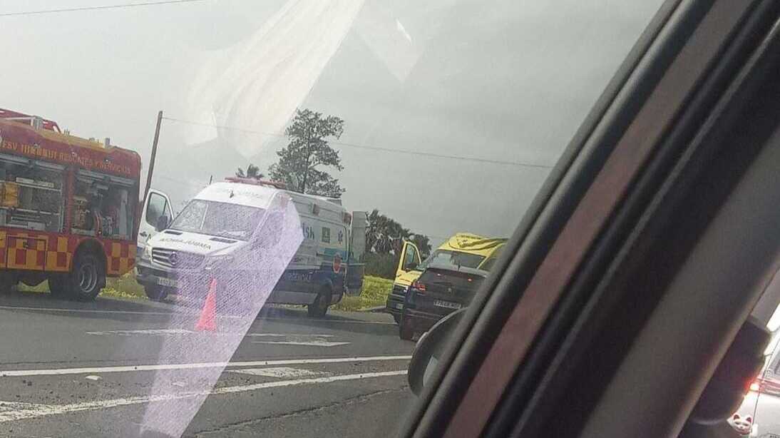 Un herido tras chocar un coche y un camión en un nuevo accidente en la N-431