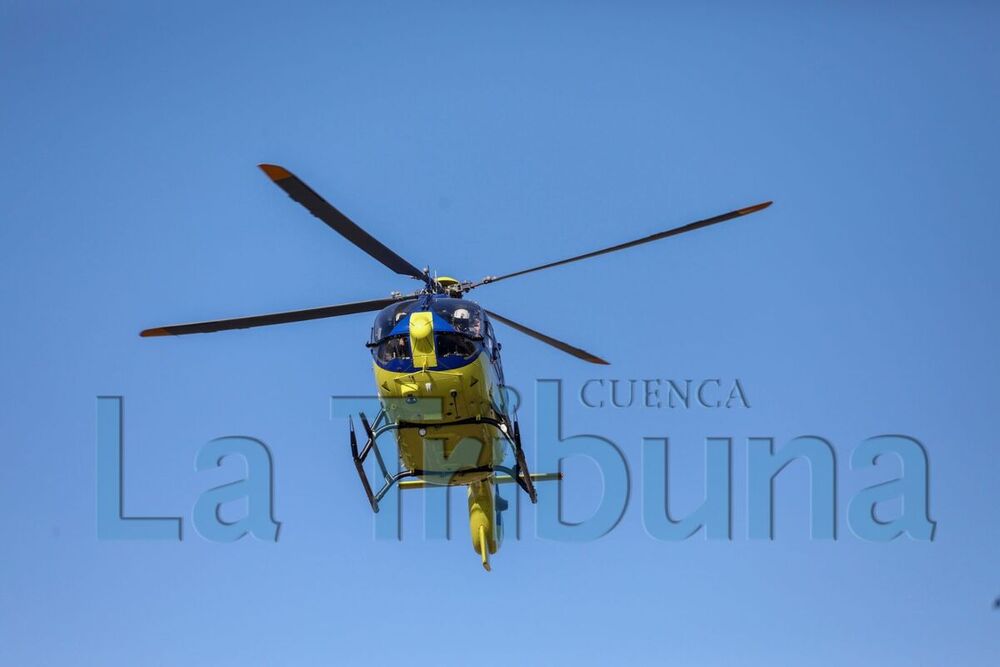 Trasladado al hospital un trabajador tras caer desde un tejado