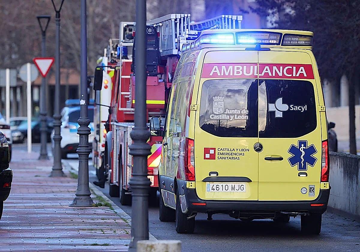 Herido un hombre al ser atropellado por un turismo en Burgos