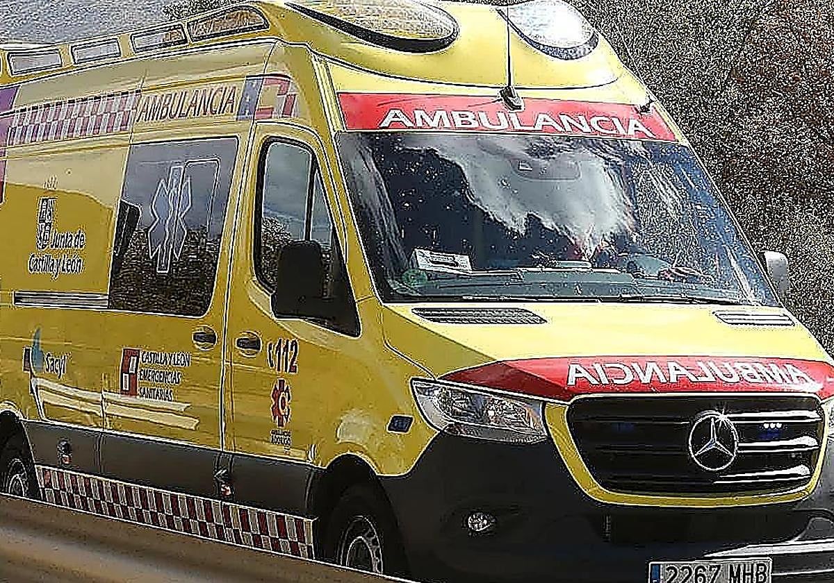 Herido un ciclista en un accidente en Aranda de Duero