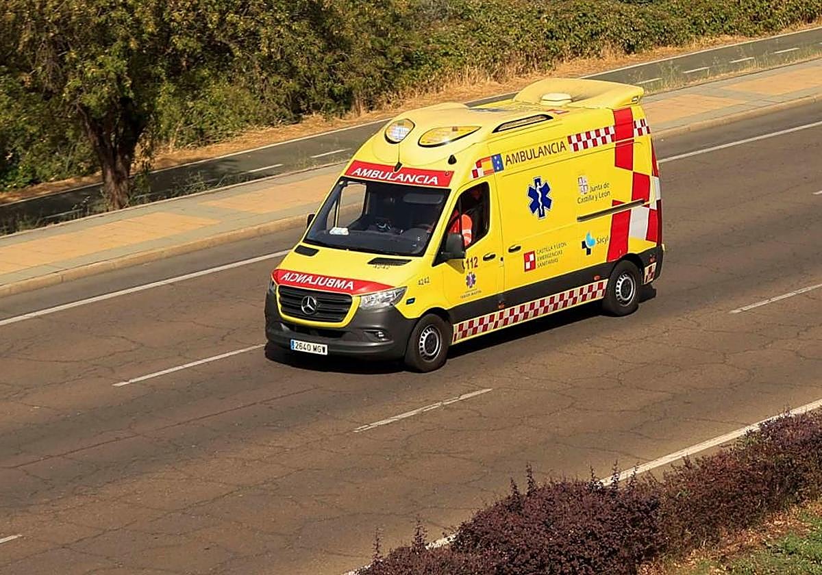 Una persona resulta herida en un choque entre dos vehículos en una carretera de Burgos