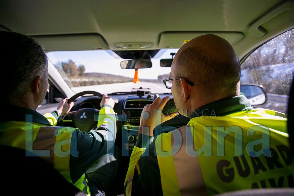 La Guardia Civil 'caza' a un hombre que circulaba a 231 km/h