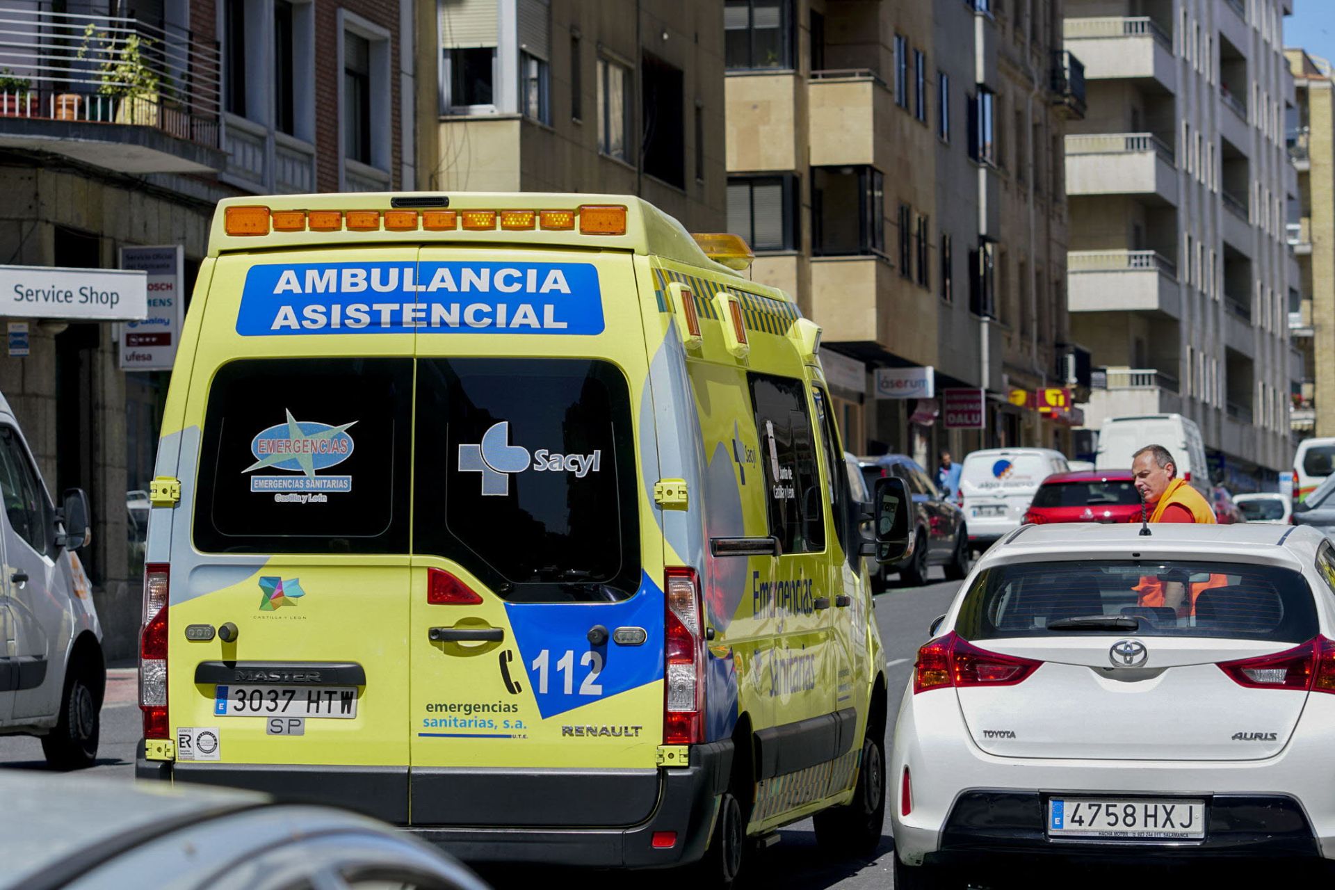 Accidentado en Salamanca un joven de 20 años que iba en patinete