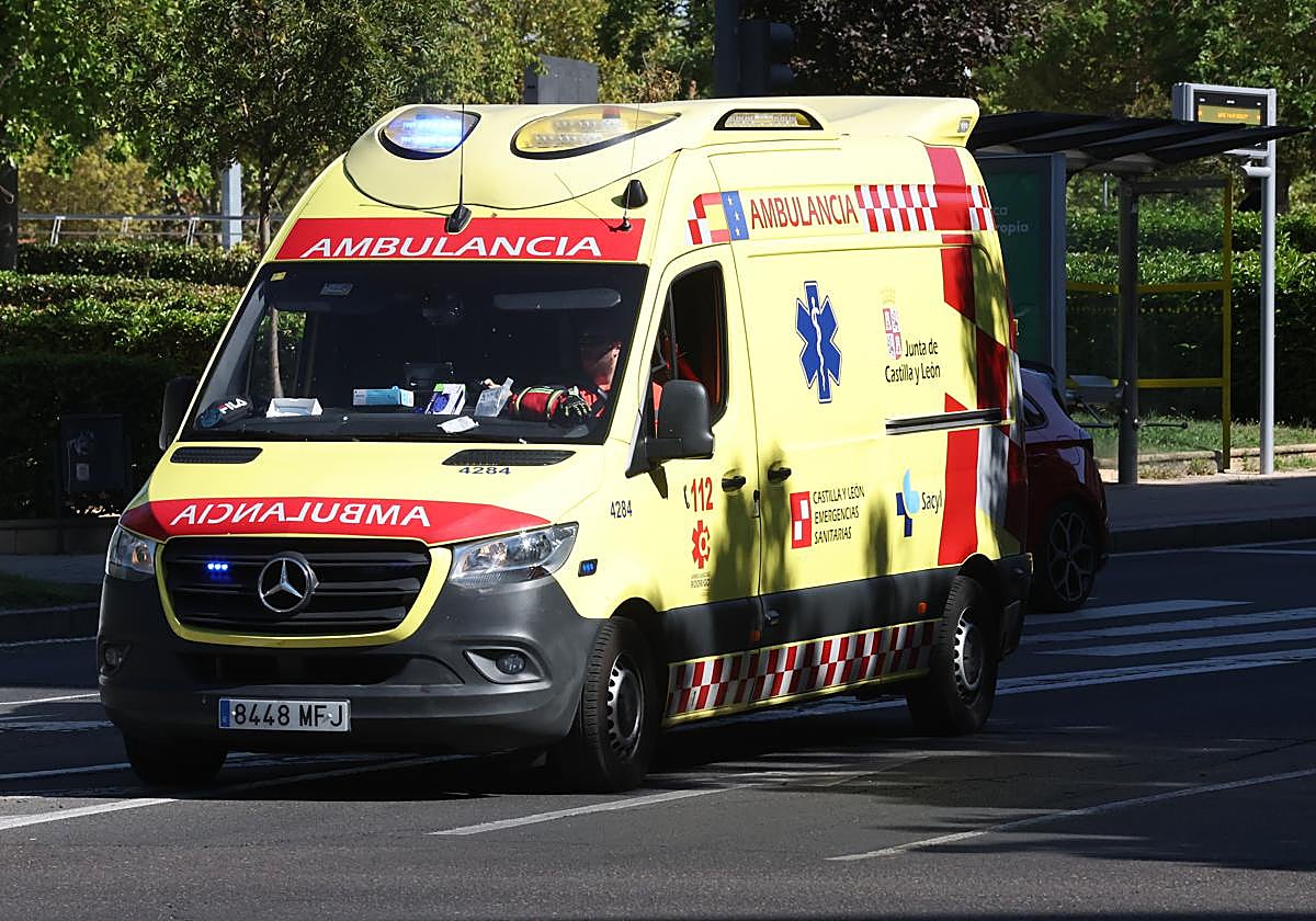 Un accidente en un pueblo muy cercano a Salamanca deja a un varón de unos 60 años mareado