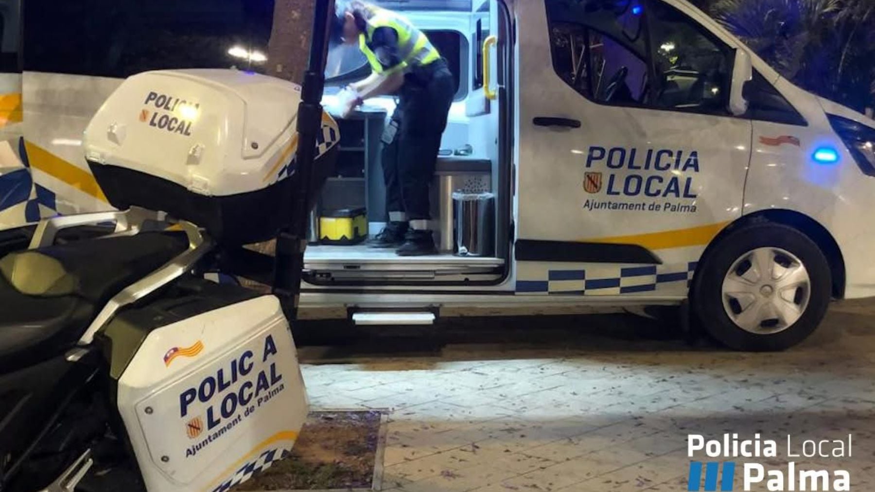 Imputado un conductor ecuatoriano de 65 años en Palma tras desafiar a la Policía, insultar y conducir sin carnet