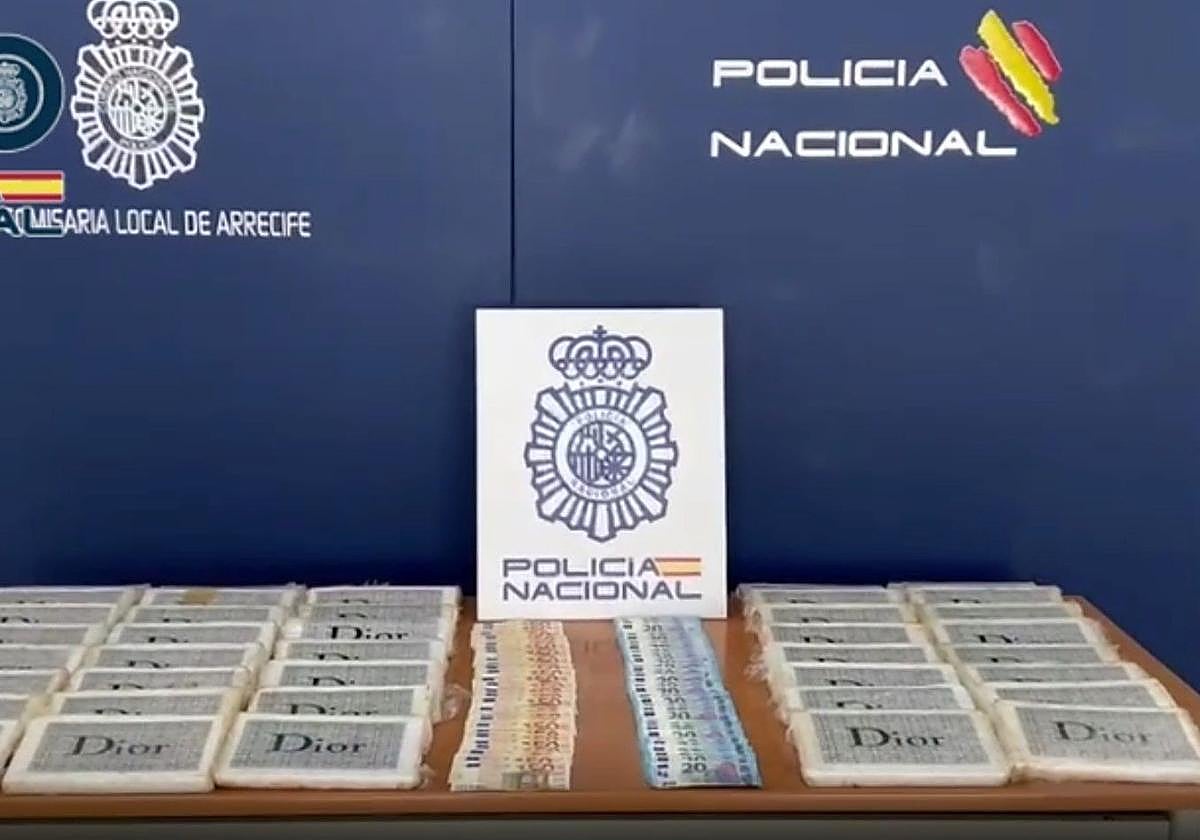 Golpe al narcotráfico en Lanzarote: cae una red tras incautar más de 21 kilos de cocaína en una autocaravana