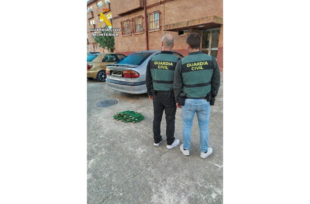 Detenido por el hurto en una empresa de Grijota