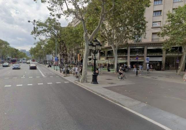 Passeig de Gràcia amb Consell de Cent