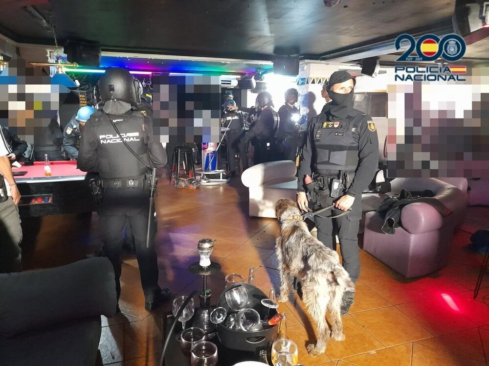 Detenidos dos hombres por posesión y tráfico de drogas en discoteca de Valladolid