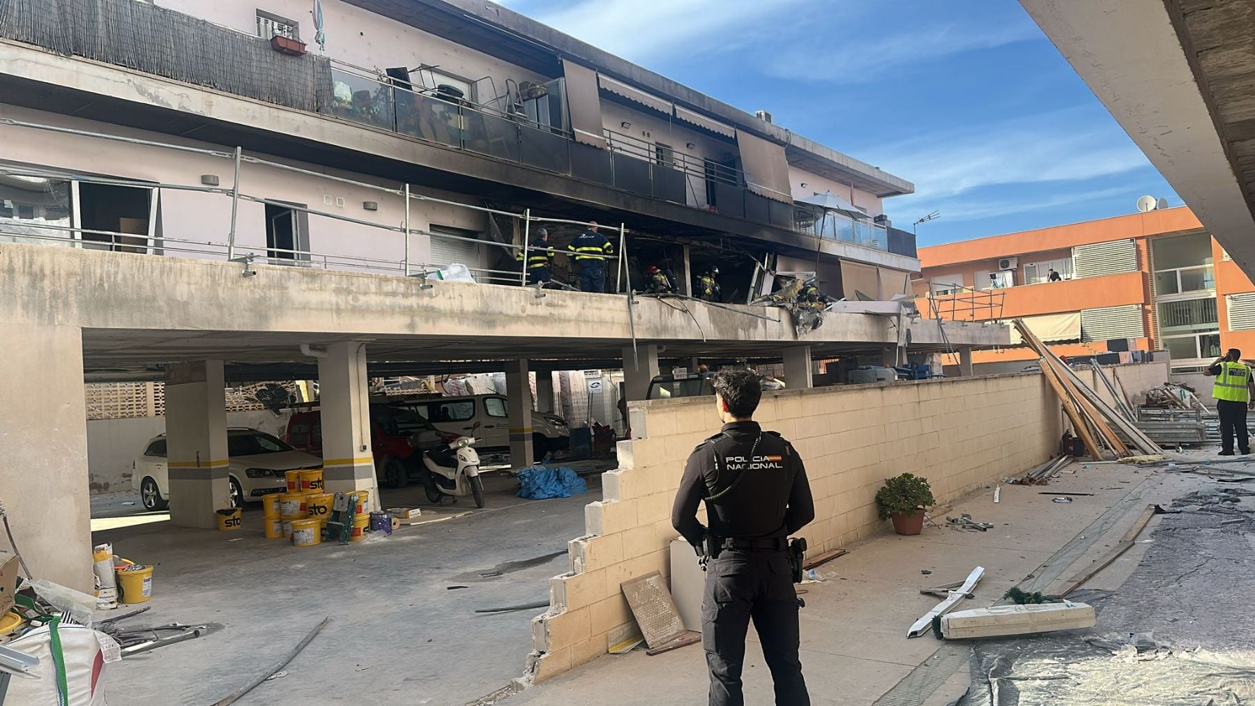 Cuatro heridos por una explosión de gas en una vivienda de Ibiza: dos de ellos están graves