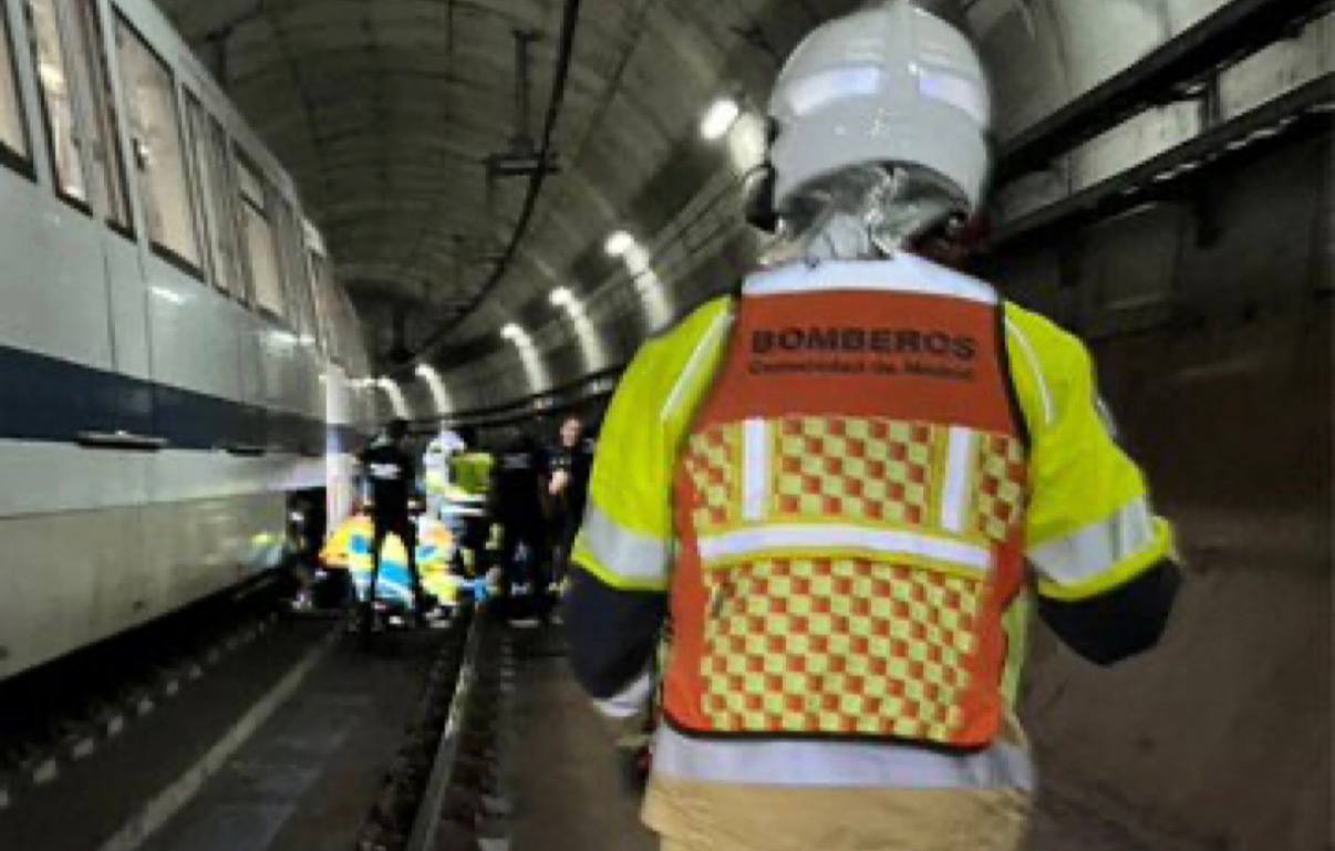 Grave un hombre arrollado en MetroSur en Fuenlabrada