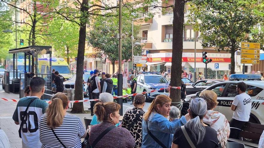Un hombre apuñala a otro en pleno centro de Irun