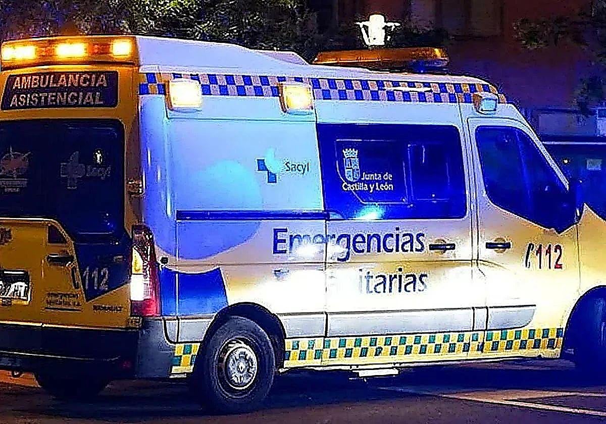 Intoxicado por inhalación de humo en un incendio de madrugada en Aranda