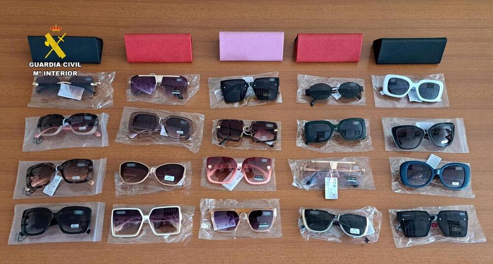 Interceptadas 100 gafas falsificadas de alta gama