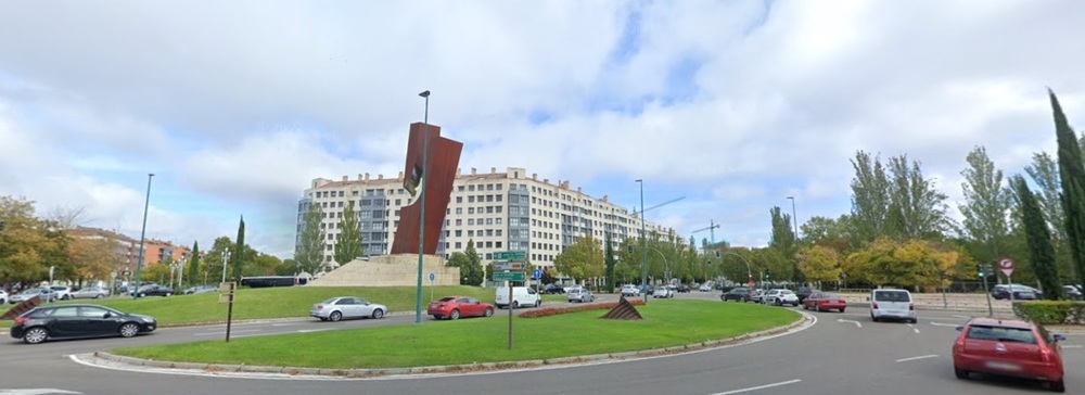 Arde un camión en el paseo de Zorrilla