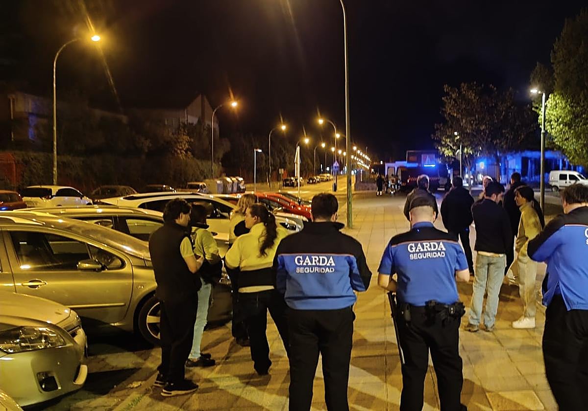 «Oír las explosiones impresionaba»: la madrugada más larga junto a las cocheras de los buses urbanos de Burgos