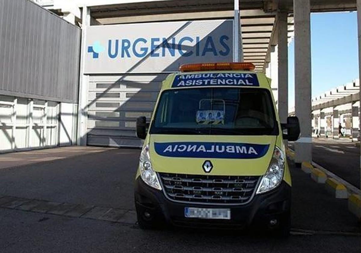 Un joven motorista herido en Burgos en un accidente con un coche