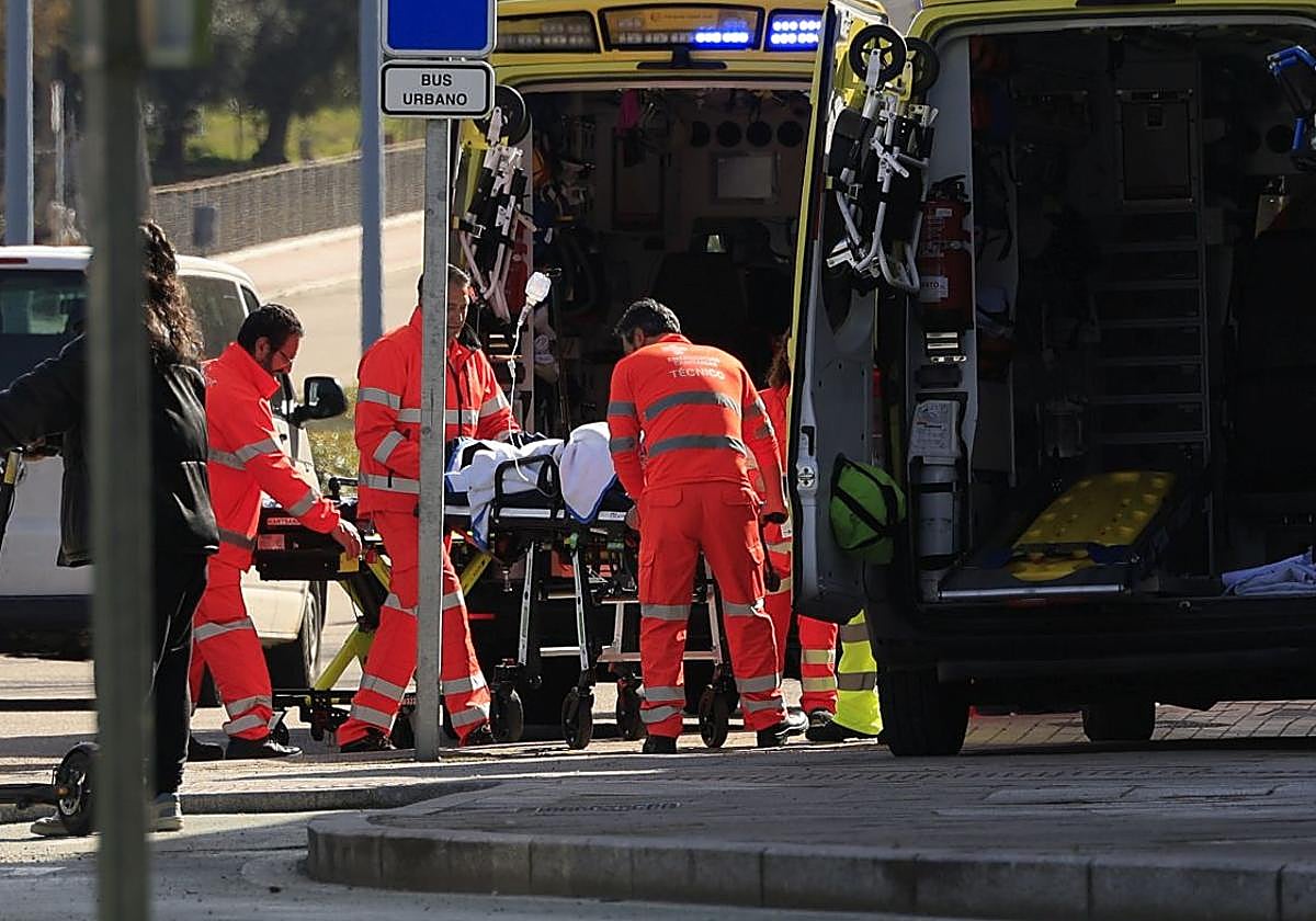 Joven motorista resulta herida en un accidente de tráfico en Salamanca