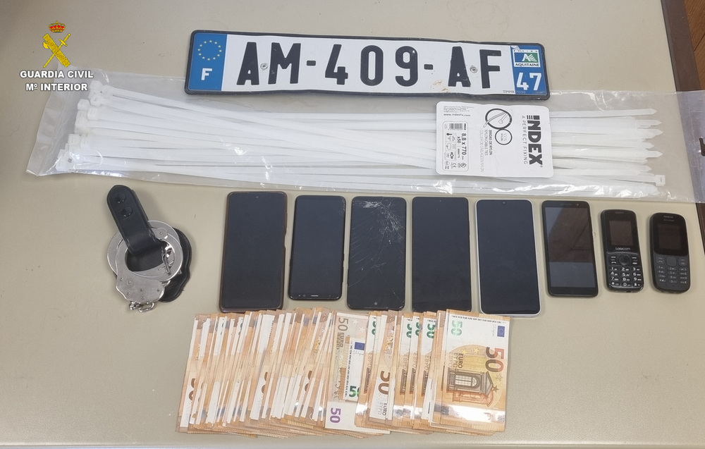 Detenidos por robar bolsos de lujo valorados en un millón