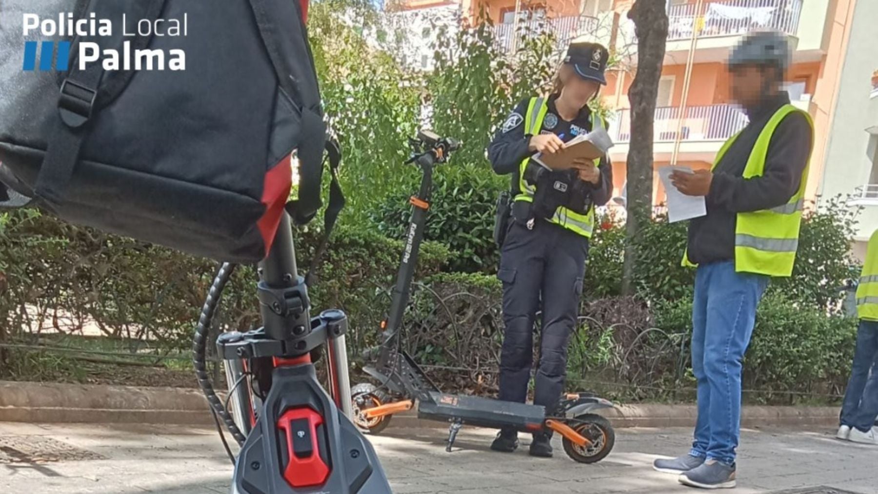 La Policía Local inmoviliza 36 patinetes en Palma por no estar registrados o no tener seguro