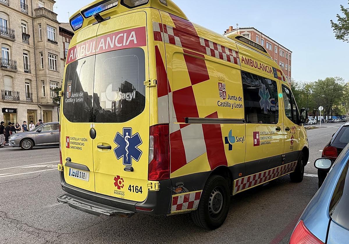 Herido un motorista en un nuevo accidente de tráfico en Burgos