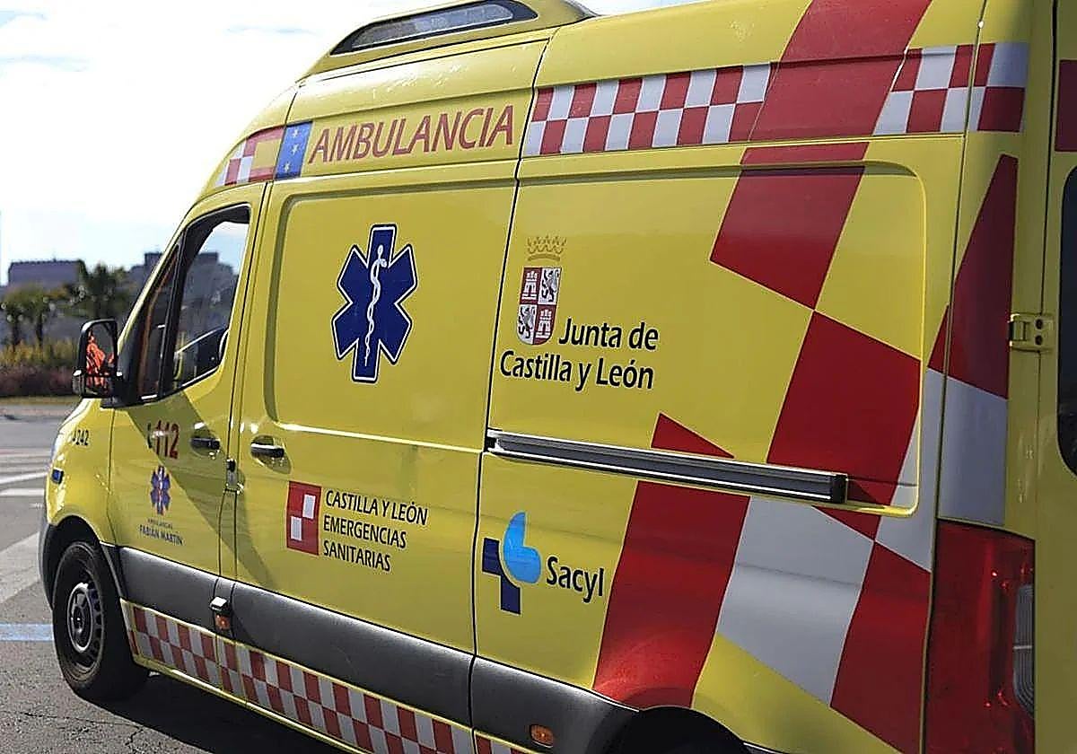 Herido un motorista en un accidente en la provincia de Burgos