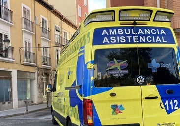 Herido un motorista en un accidente en la ciudad de Burgos