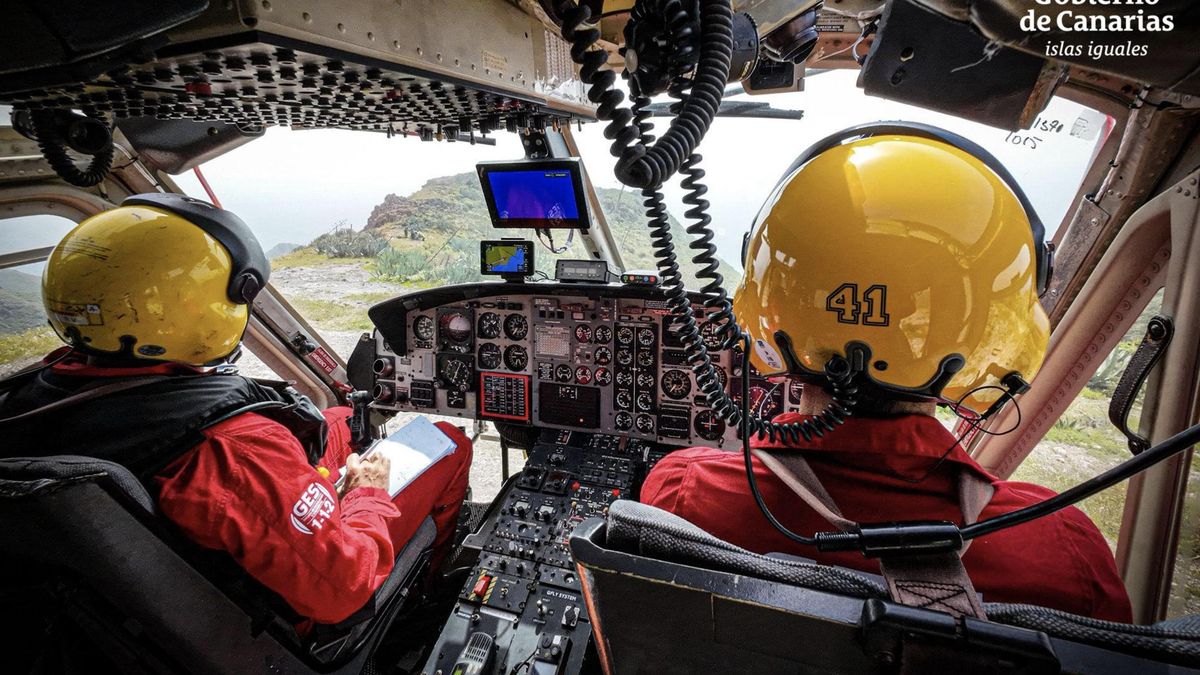 Rescate de una senderista en Igueste. (112 CANARIAS)