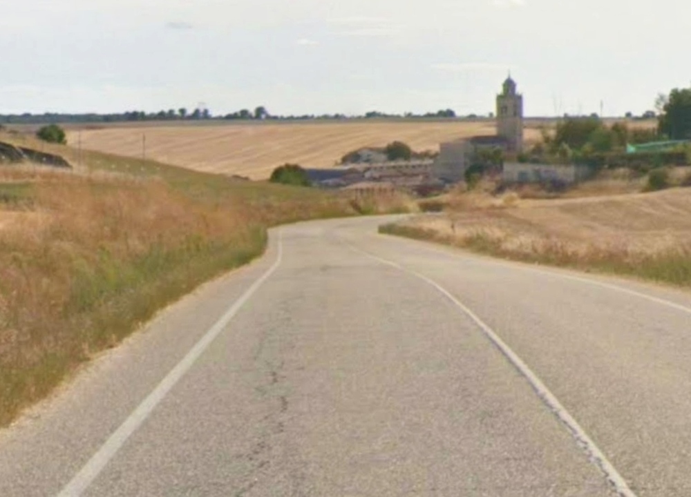 Herido un motorista en una salida de vía en Ciguñuela