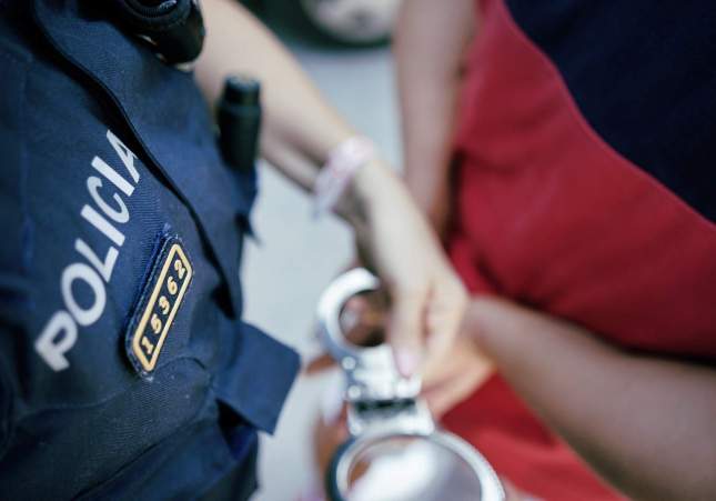 mossos detención