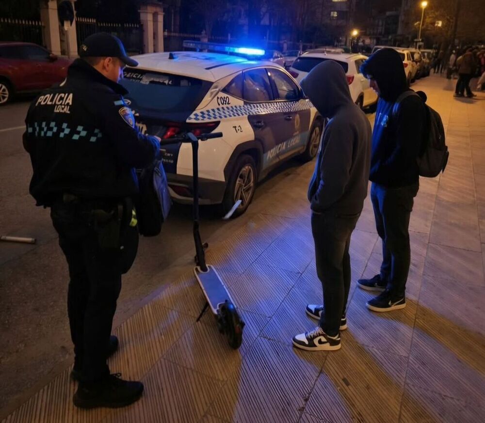 Denuncian a un nuevo conductor de vehículo de movilidad personal