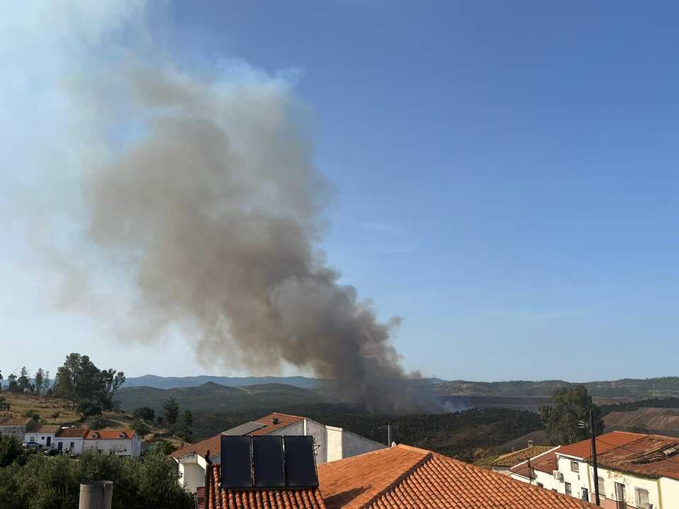 Alerta esta tarde por un incendio junto a la mina de Riotinto