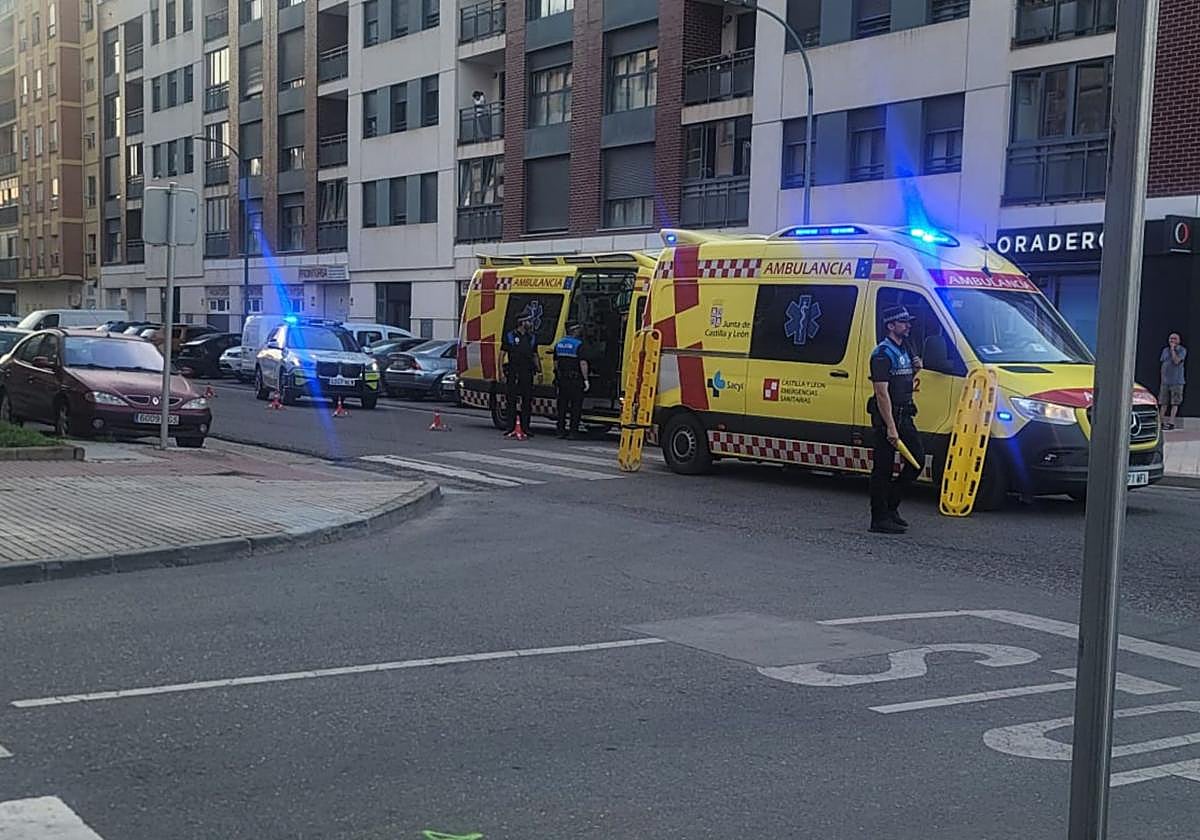 Anciana de 90 años resulta herida tras ser atropellada en Aranda de Duero
