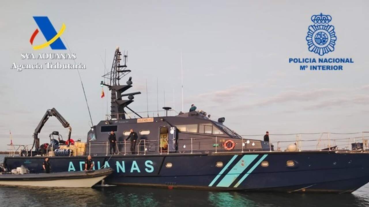 Choque entre narcolancha y patrullera del SVA en aguas del Mediterráneo deja daños materiales sin heridos