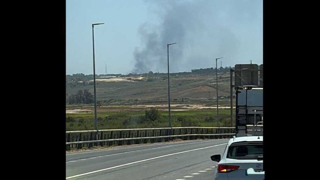 Controlado el incendio forestal declarado esta tarde en el paraje El Pilonar, en Lucena del Puerto