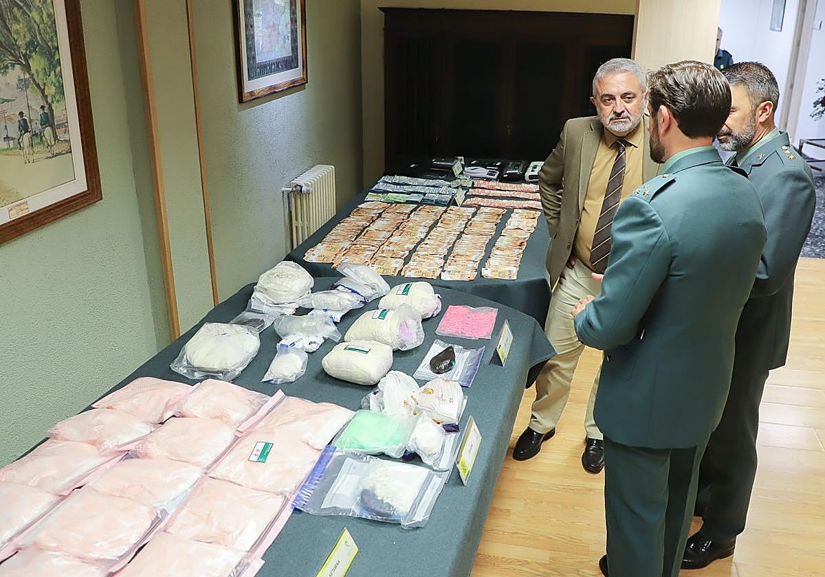 Macrooperación antidroga en Burgos: 16 detenidos y 160.000 dosis de estupefacientes intervenidas